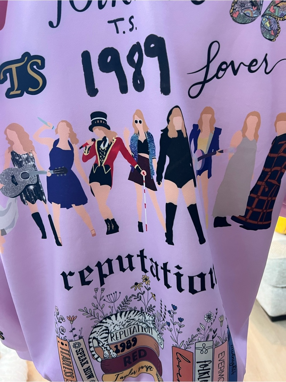 Graphic Hoodie Sweatshirt with Music-Inspired Prints Taylor Swift in her era - Picture 9 of 16